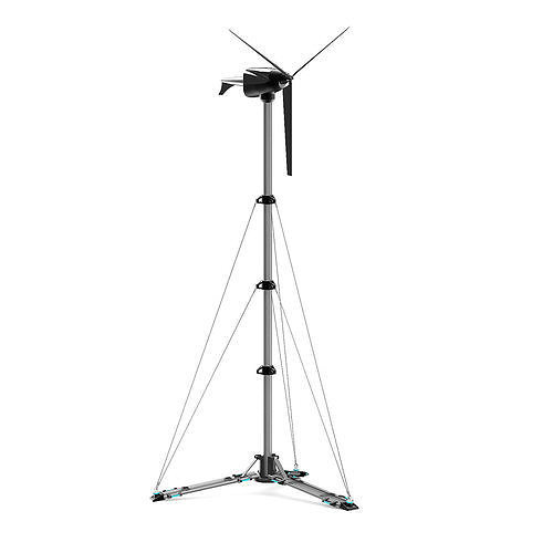Small Wind Turbine 3D Model 3D model