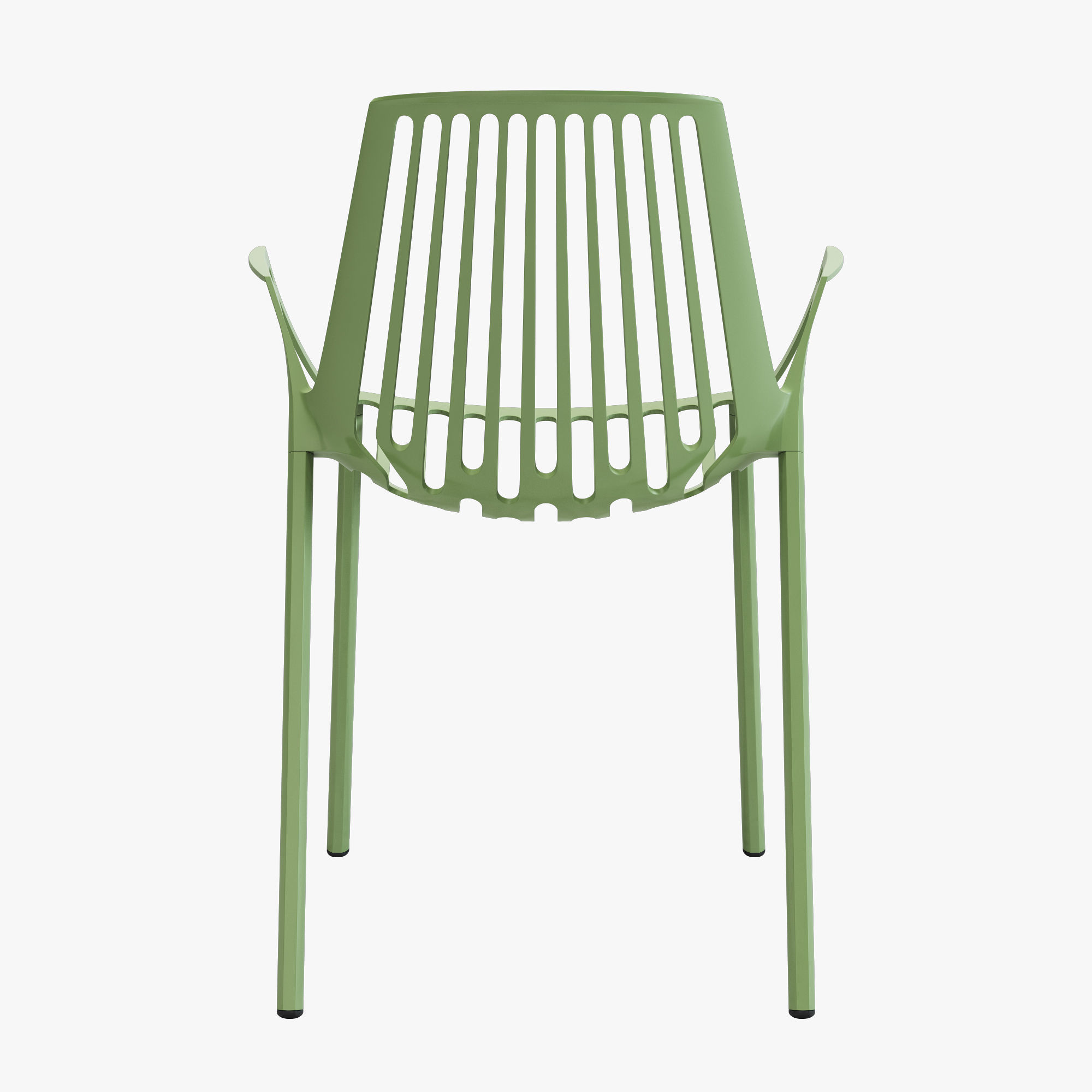Fast rion chair with armrests 3D model_4