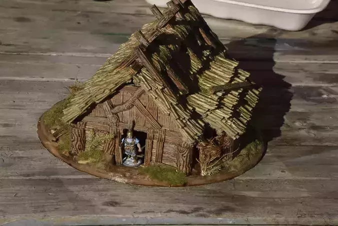 Iron Age House 3D print model