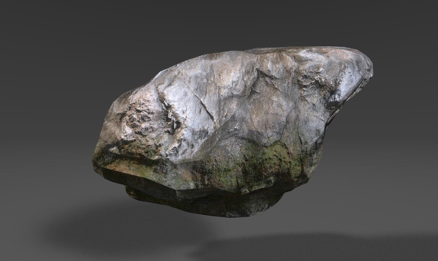 Rock 41 Low-poly 3D model_2