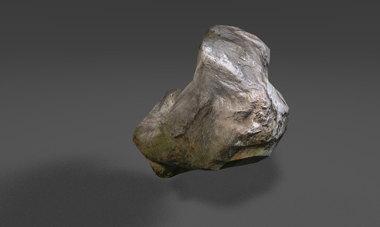 Rock 41 Low-poly 3D model_3