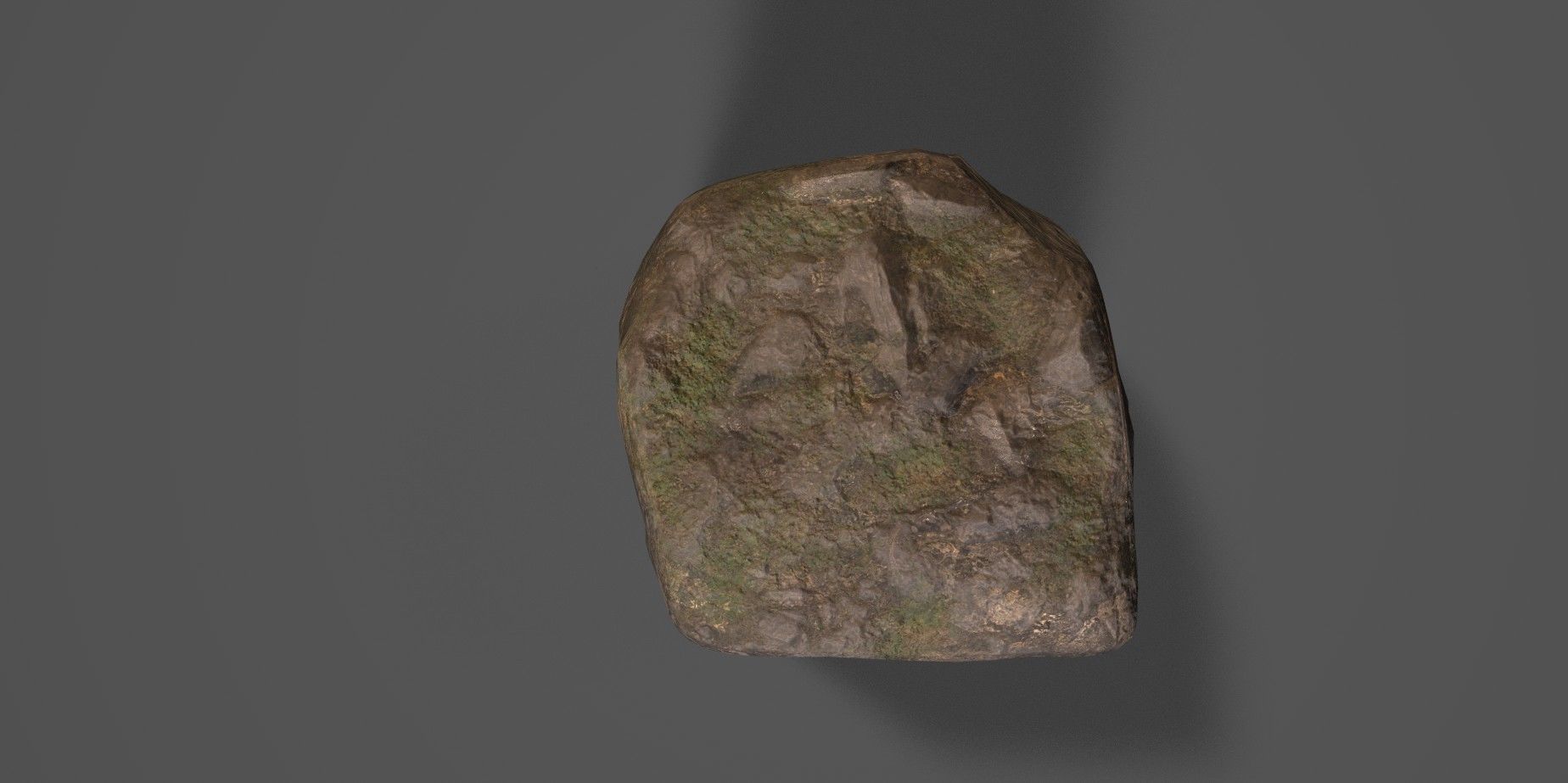 Rock 39 Low-poly 3D model_1