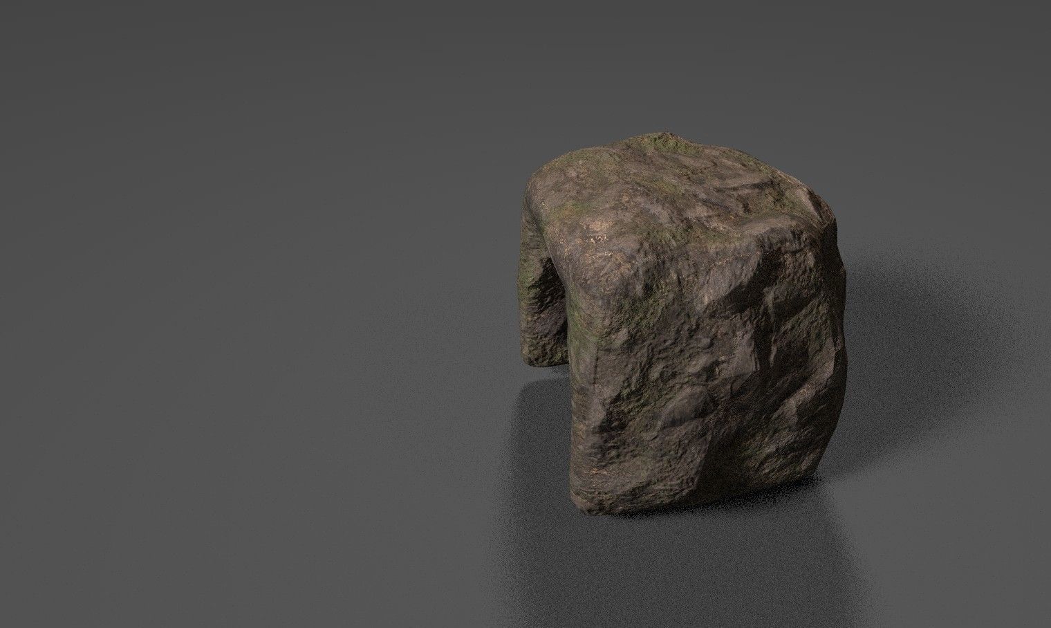 Rock 39 Low-poly 3D model_3