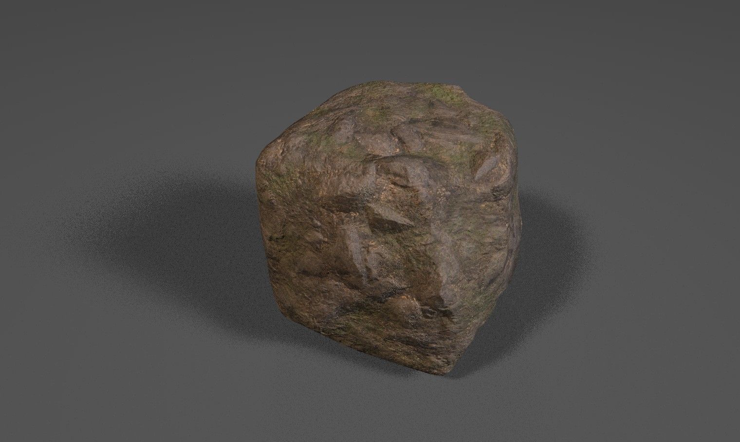 Rock 39 Low-poly 3D model_4