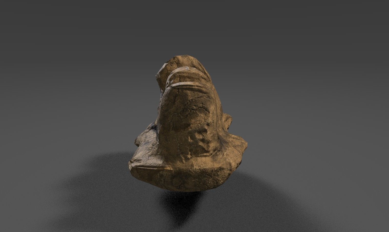 Rock 33 Low-poly 3D model_2