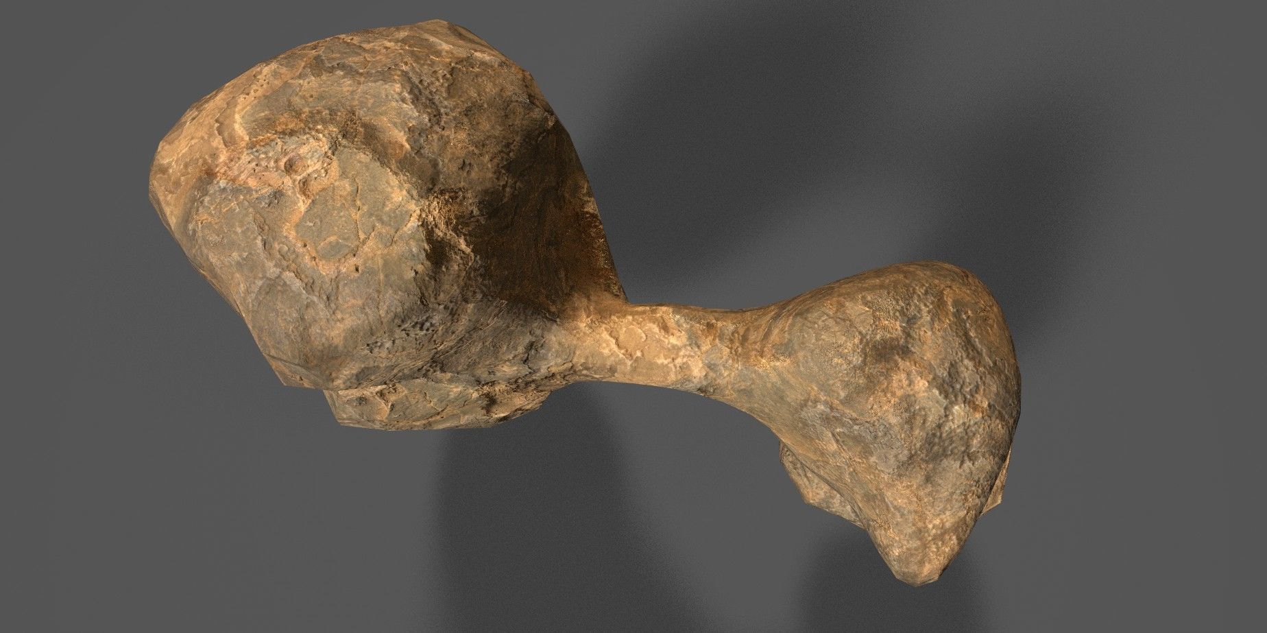 Rock 32 Low-poly 3D model_2