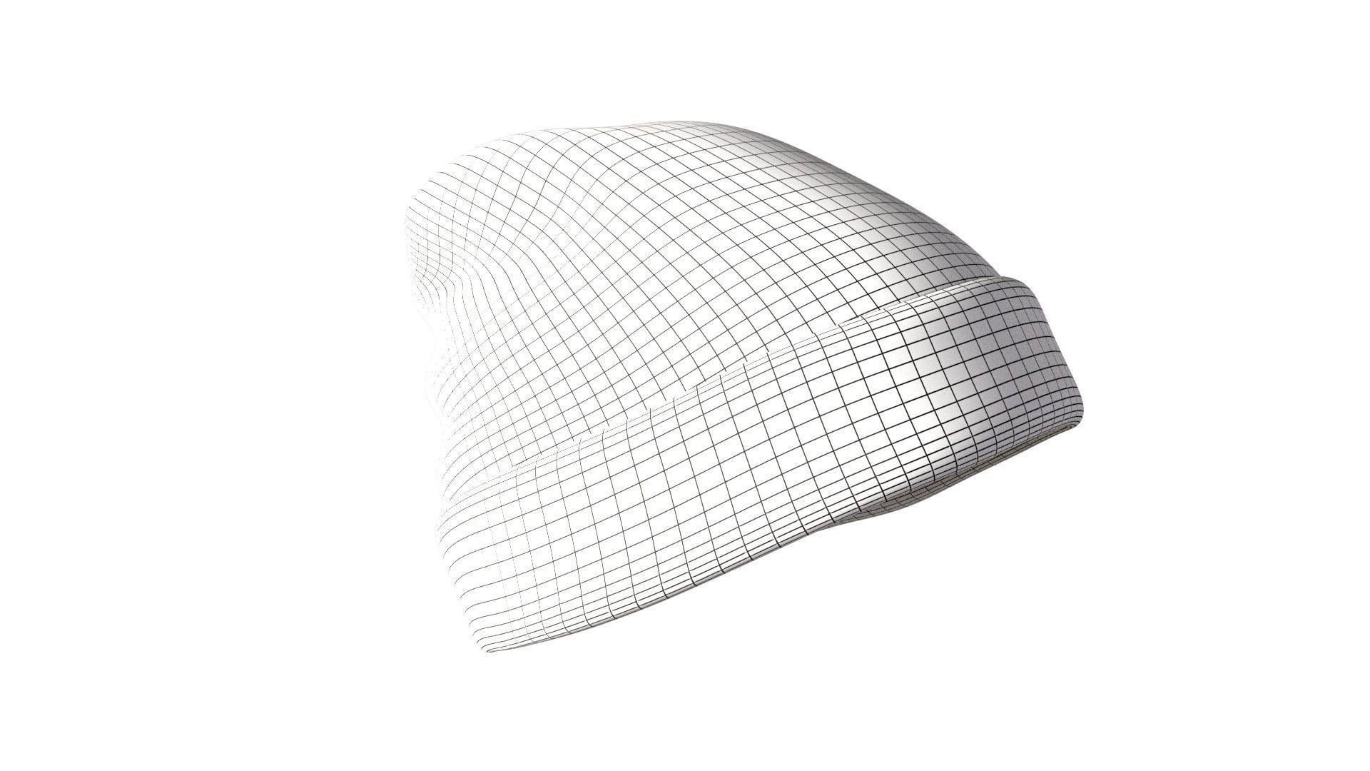 Beanie Hat Low-poly 3D model Low-poly 3D model_7