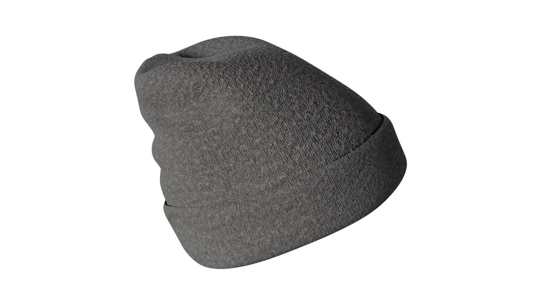 Beanie Hat Low-poly 3D model Low-poly 3D model_3