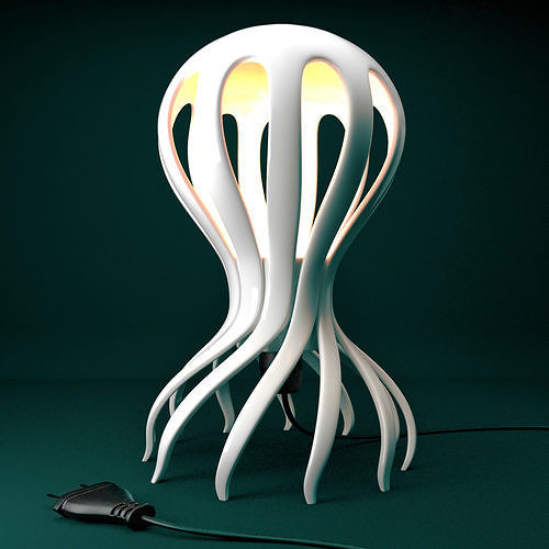 Jellyfish light 3D model
