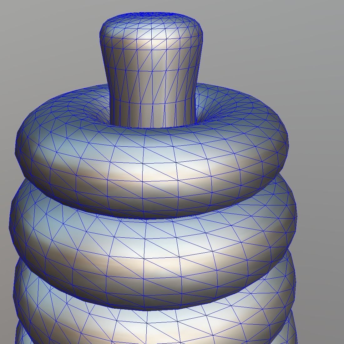 Toy Pyramid  Low-poly 3D model_13