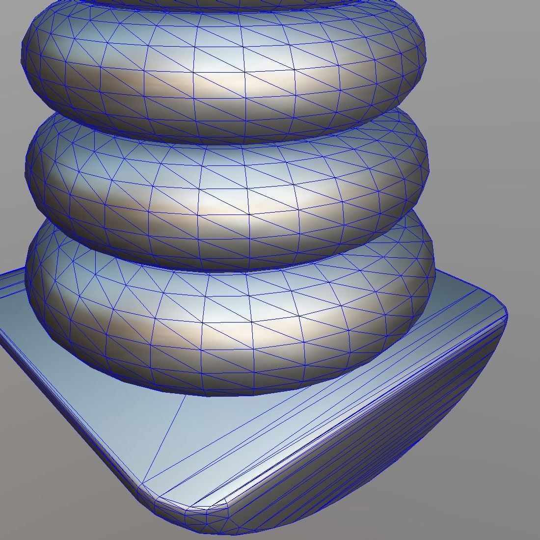 Toy Pyramid  Low-poly 3D model_15