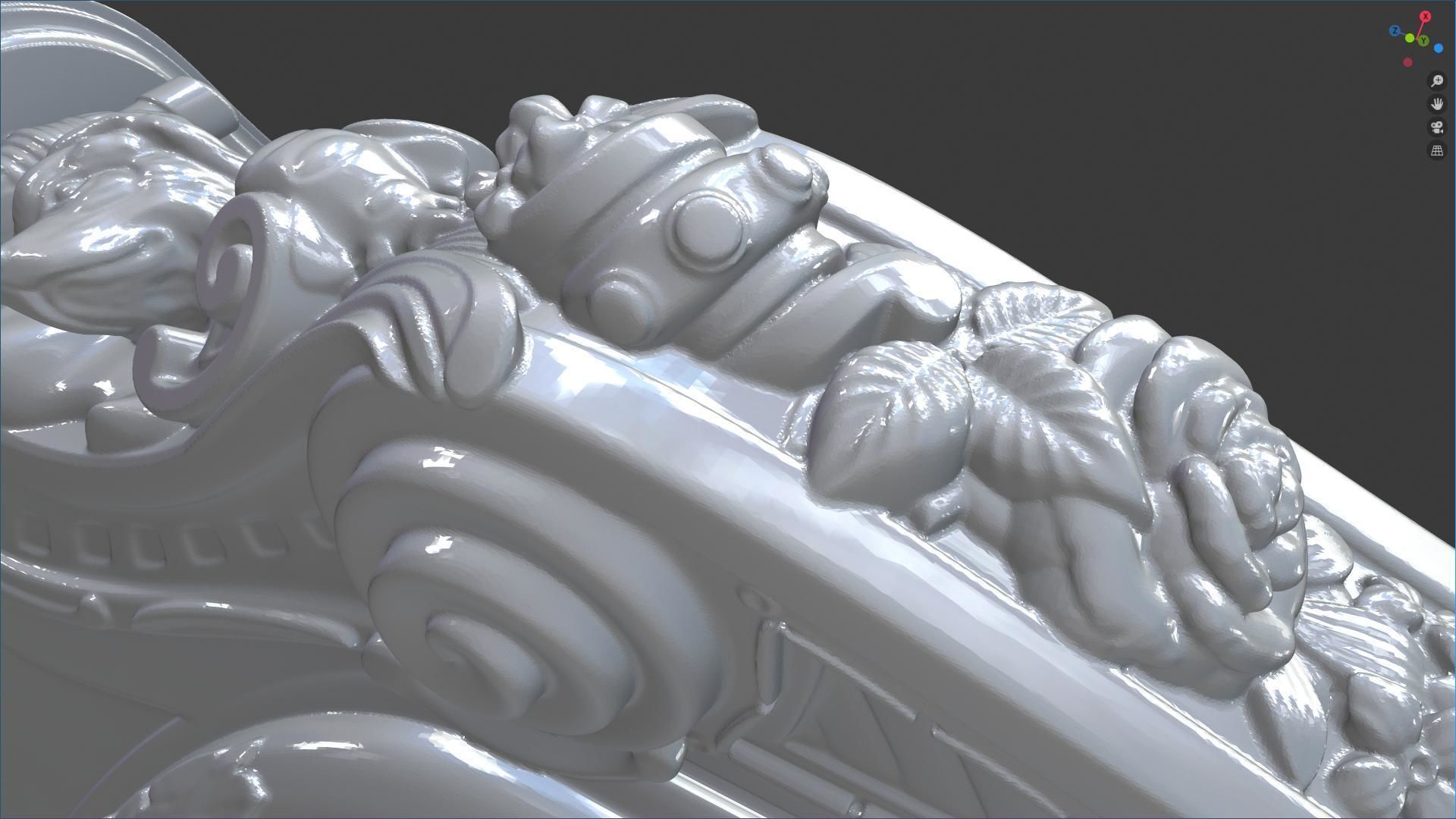 Fireplace 2 3D print model_3