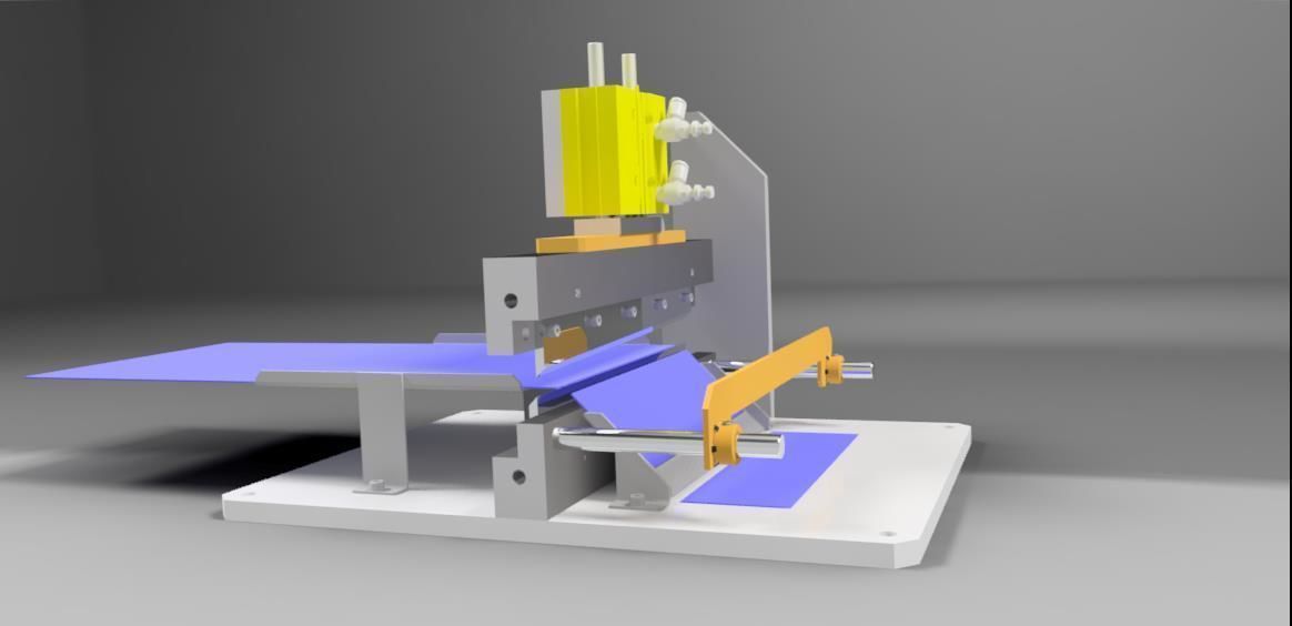 Mini shear machine 3D model_1