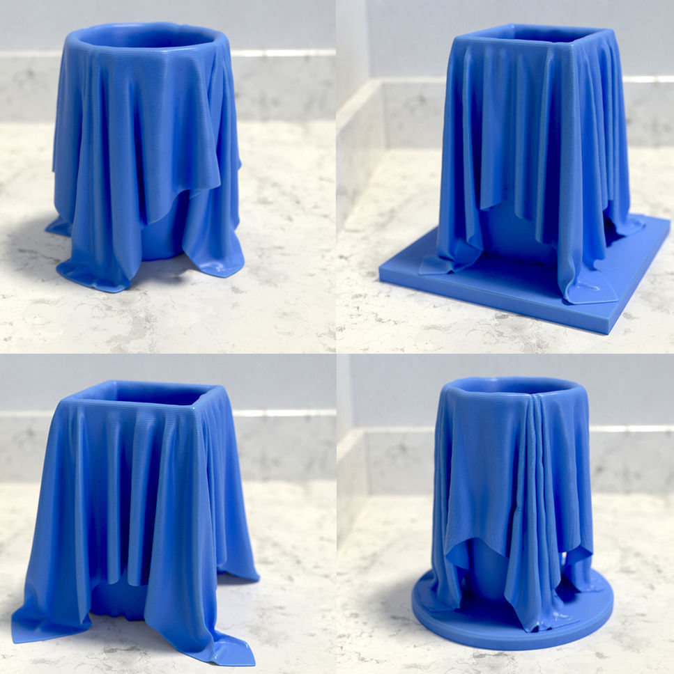 Cloth Jar Vase Cup Tumbler 3D print model_4