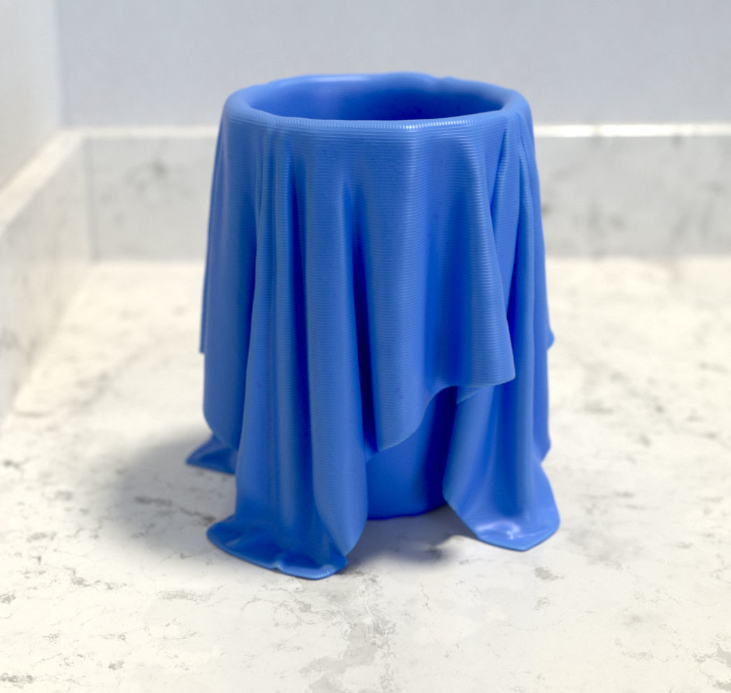 Cloth Jar Vase Cup Tumbler 3D print model_1