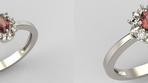 Women Jewelry set 156 models 3dm stl 3D print model 3D Model Collection_23