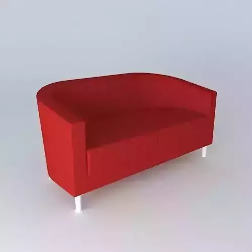 Modern red sofa 