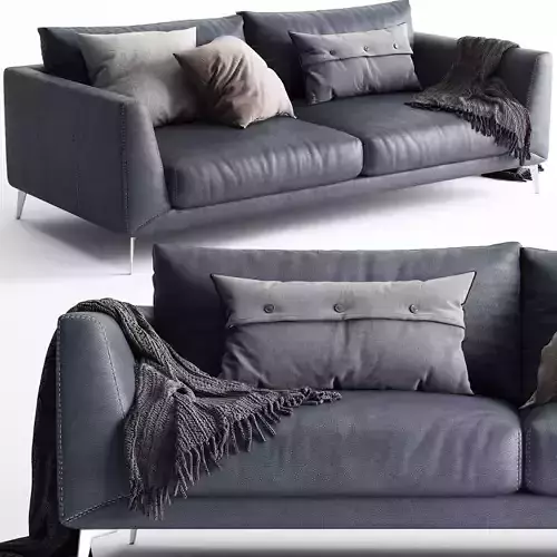 BoConcept Fargo Sofa 2 Seats 3D model