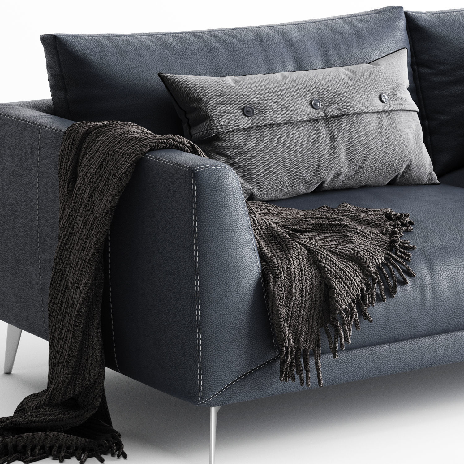 BoConcept Fargo Sofa 2 Seats 3D model_2