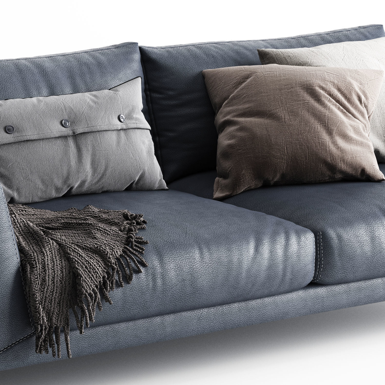 BoConcept Fargo Sofa 2 Seats 3D model_3