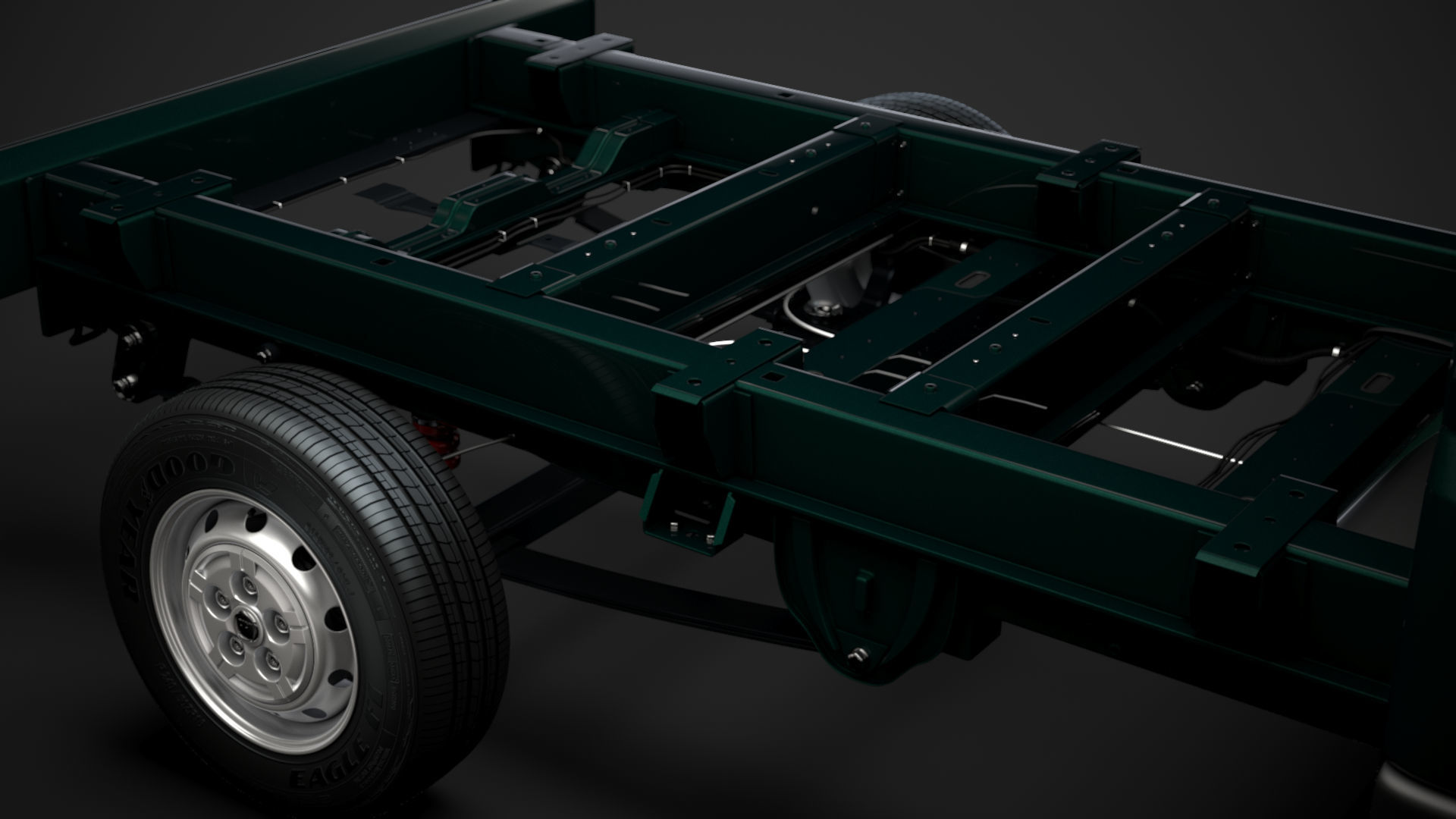 Fiat Ducato Chassis Truck Single Cab 3000WB 2014 3D model_11