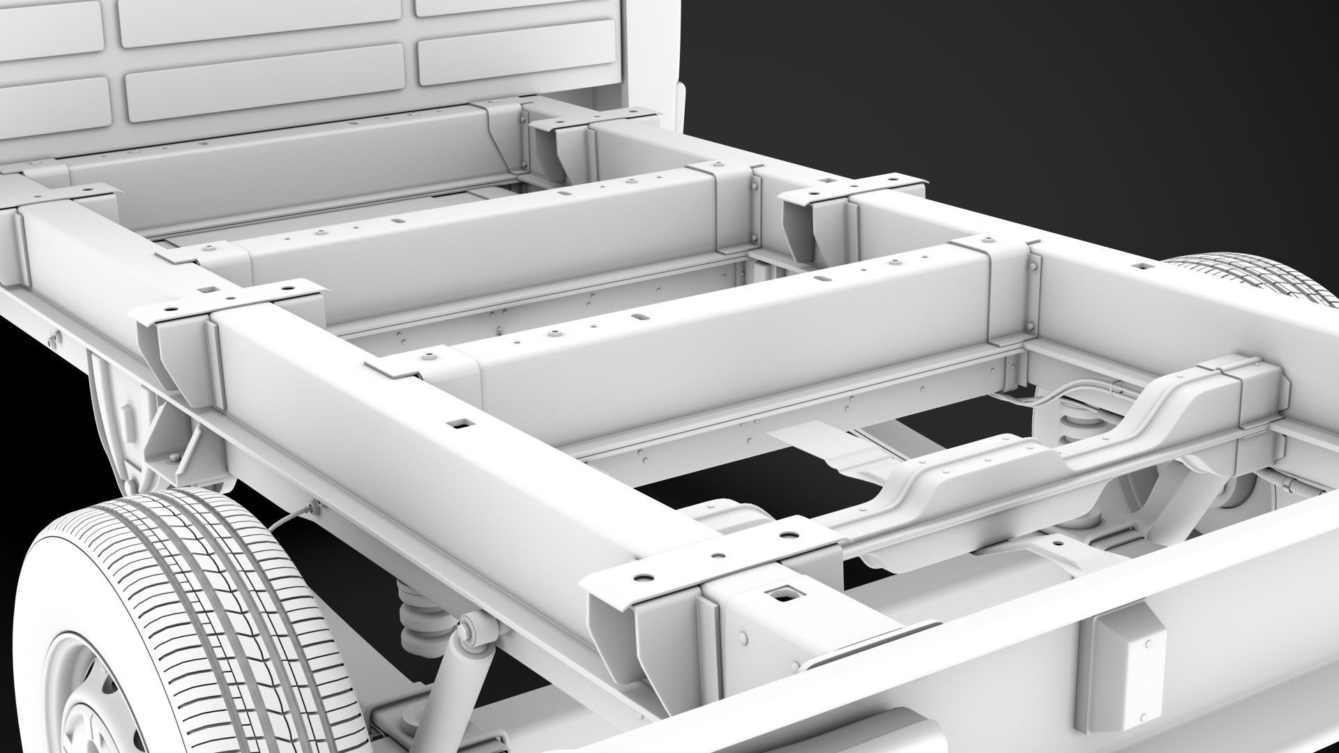 Fiat Ducato Chassis Truck Single Cab 3000WB 2014 3D model_17