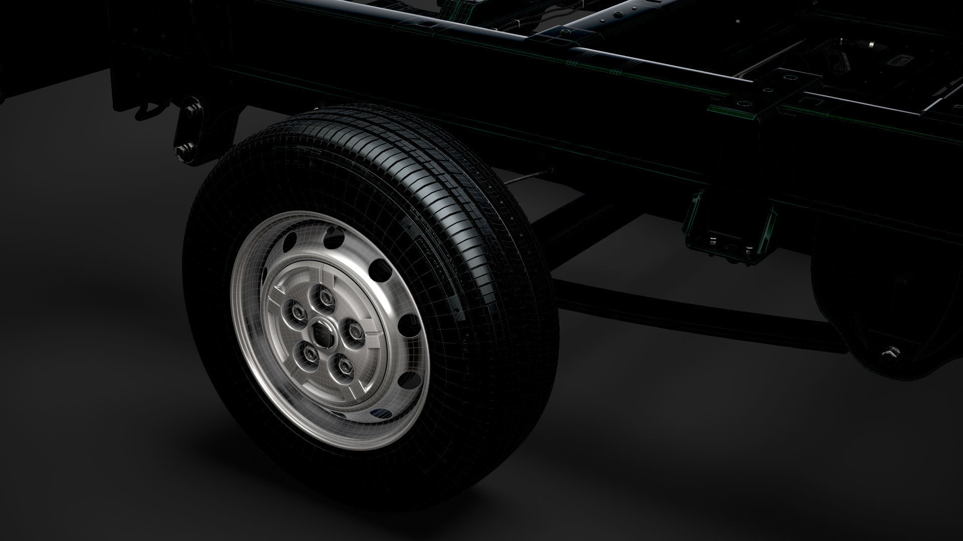 Fiat Ducato Chassis Truck Single Cab 3000WB 2014 3D model_40