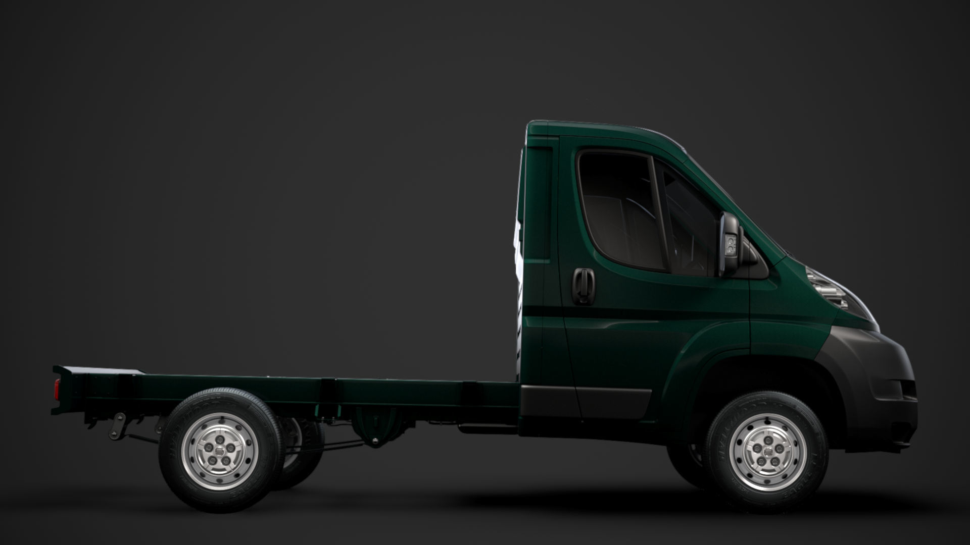 Fiat Ducato Chassis Truck Single Cab 3000WB 2014 3D model_1