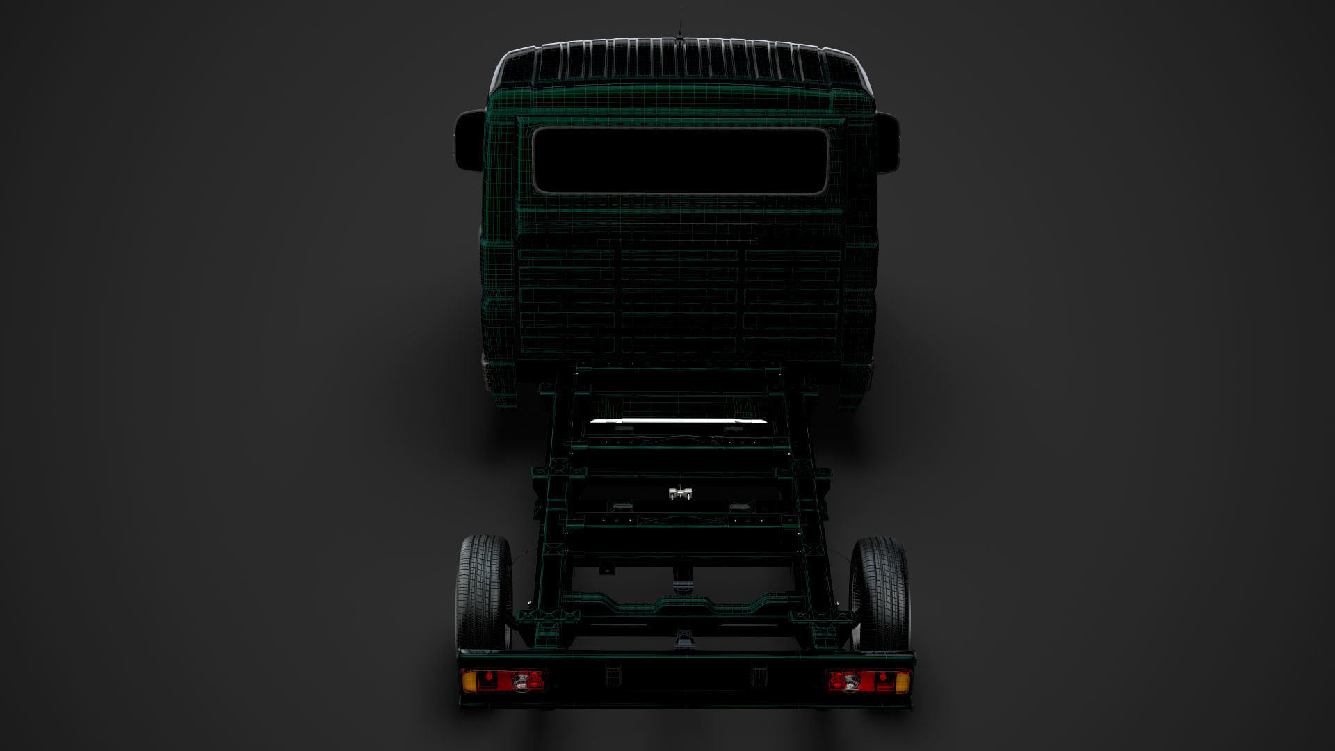 Fiat Ducato Chassis Truck Single Cab 3000WB 2014 3D model_41