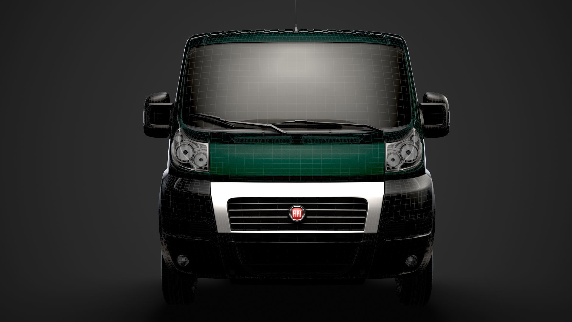 Fiat Ducato Chassis Truck Single Cab 3000WB 2014 3D model_37