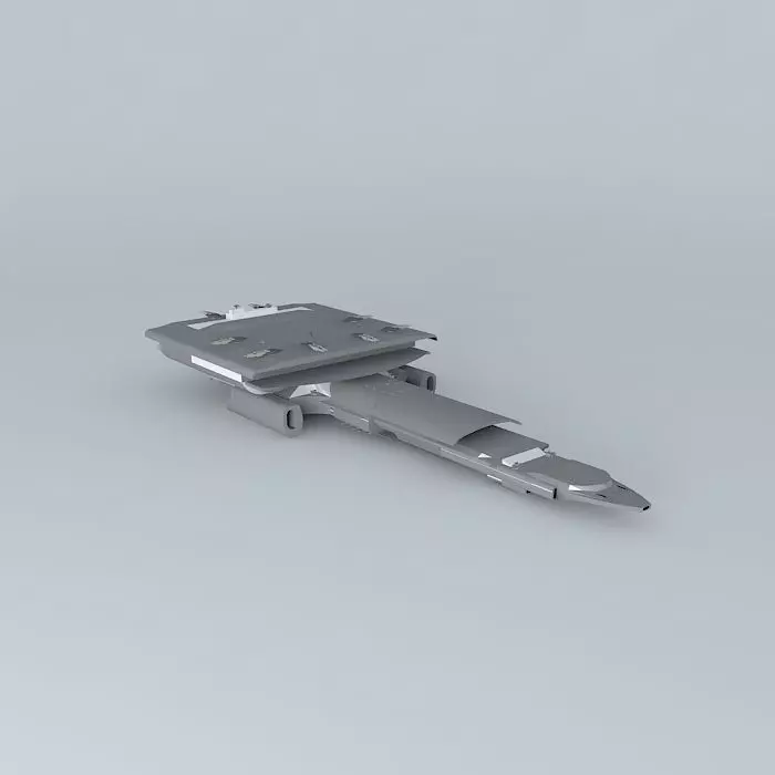 BSF Navarona Fortress carrier Free 3D model_0
