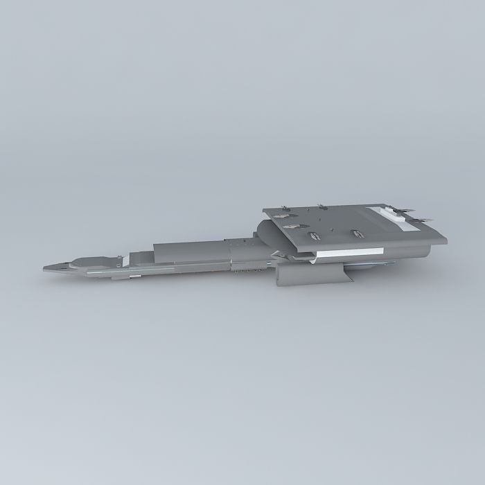 BSF Navarona Fortress carrier Free 3D model_2