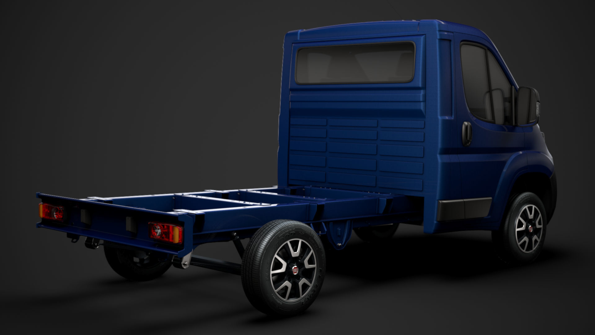 Fiat Ducato Chassis Truck Single Cab 3000WB 2020 3D model_2