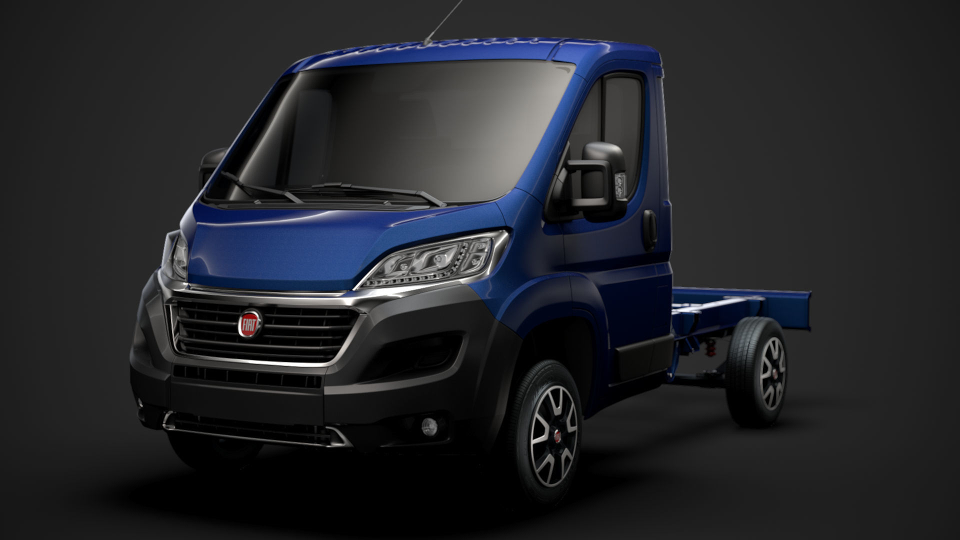 Fiat Ducato Chassis Truck Single Cab 3000WB 2020 3D model_8