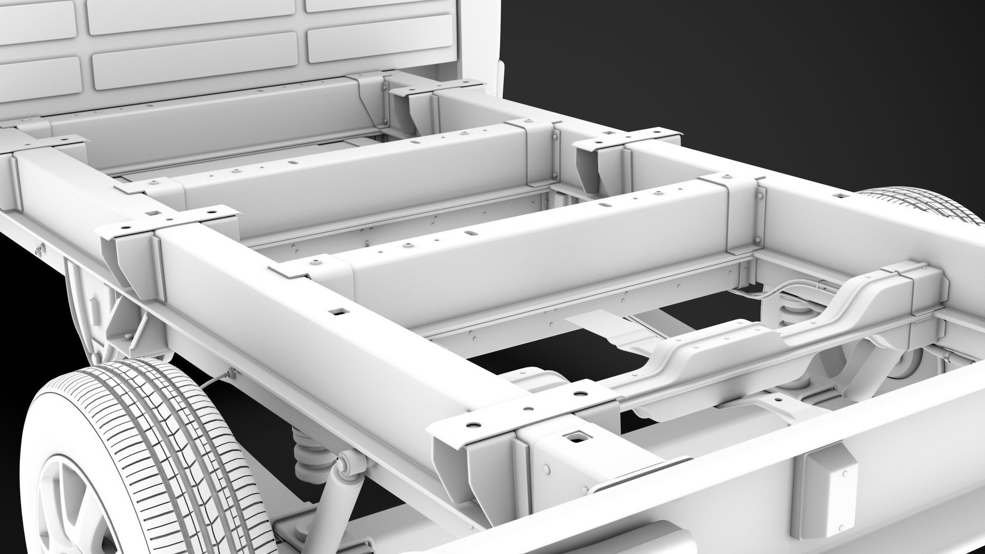 Fiat Ducato Chassis Truck Single Cab 3000WB 2020 3D model_17
