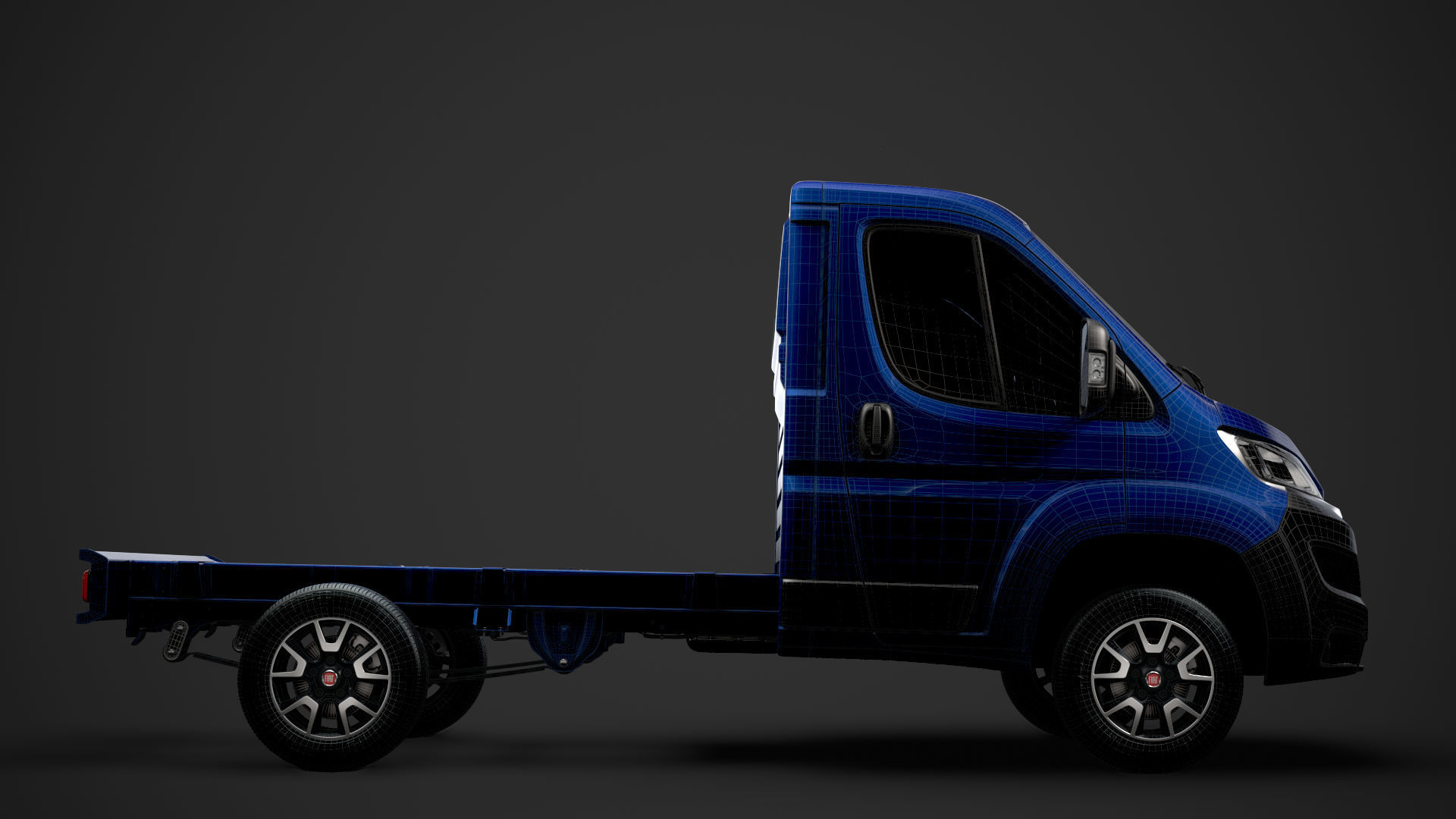 Fiat Ducato Chassis Truck Single Cab 3000WB 2020 3D model_29