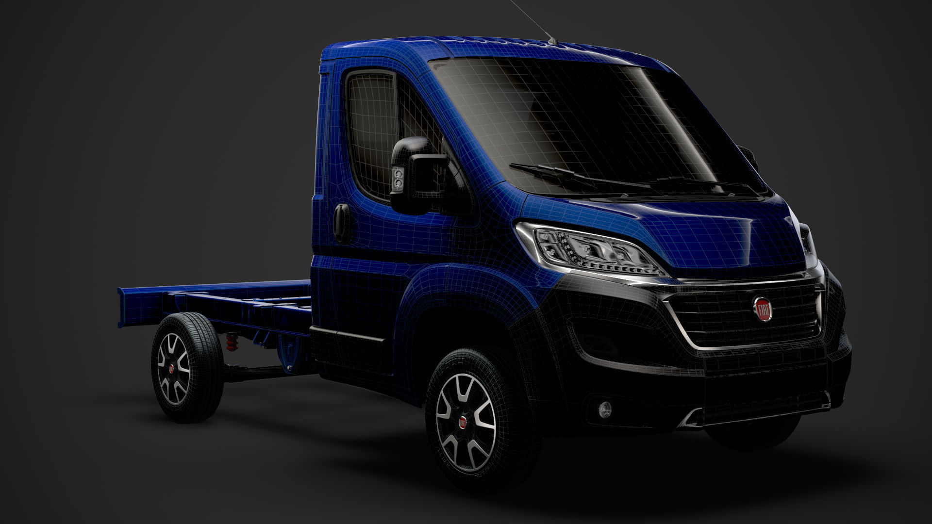 Fiat Ducato Chassis Truck Single Cab 3000WB 2020 3D model_28