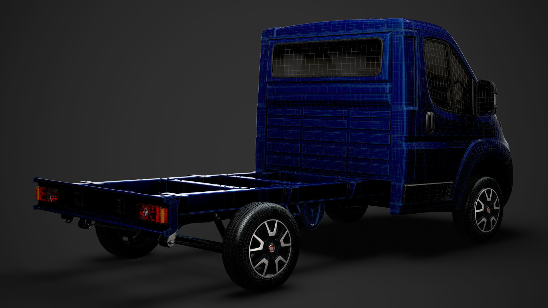 Fiat Ducato Chassis Truck Single Cab 3000WB 2020 3D model_30