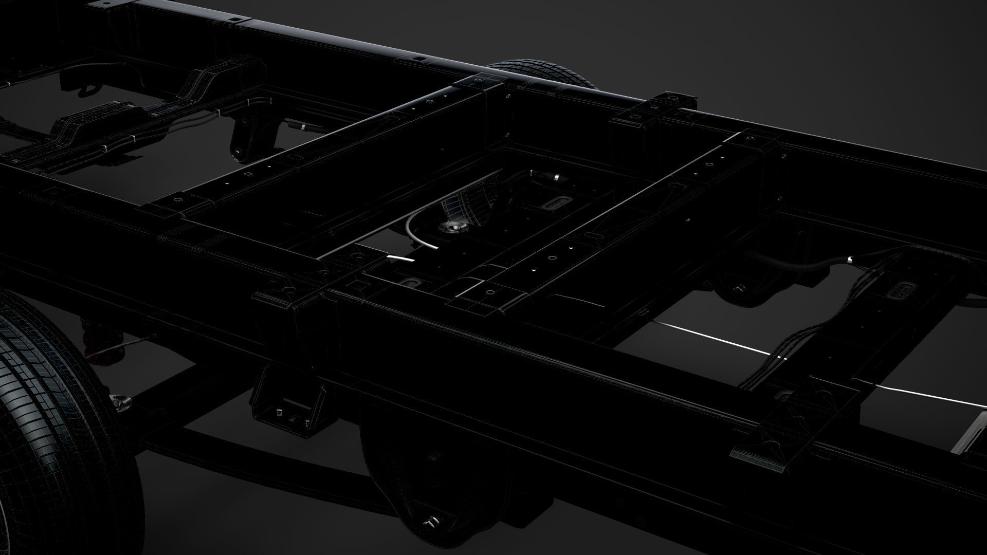 Peugeot Boxer Manager Chassis Truck Crew Cab 4035XL WB 2014 3D model_40