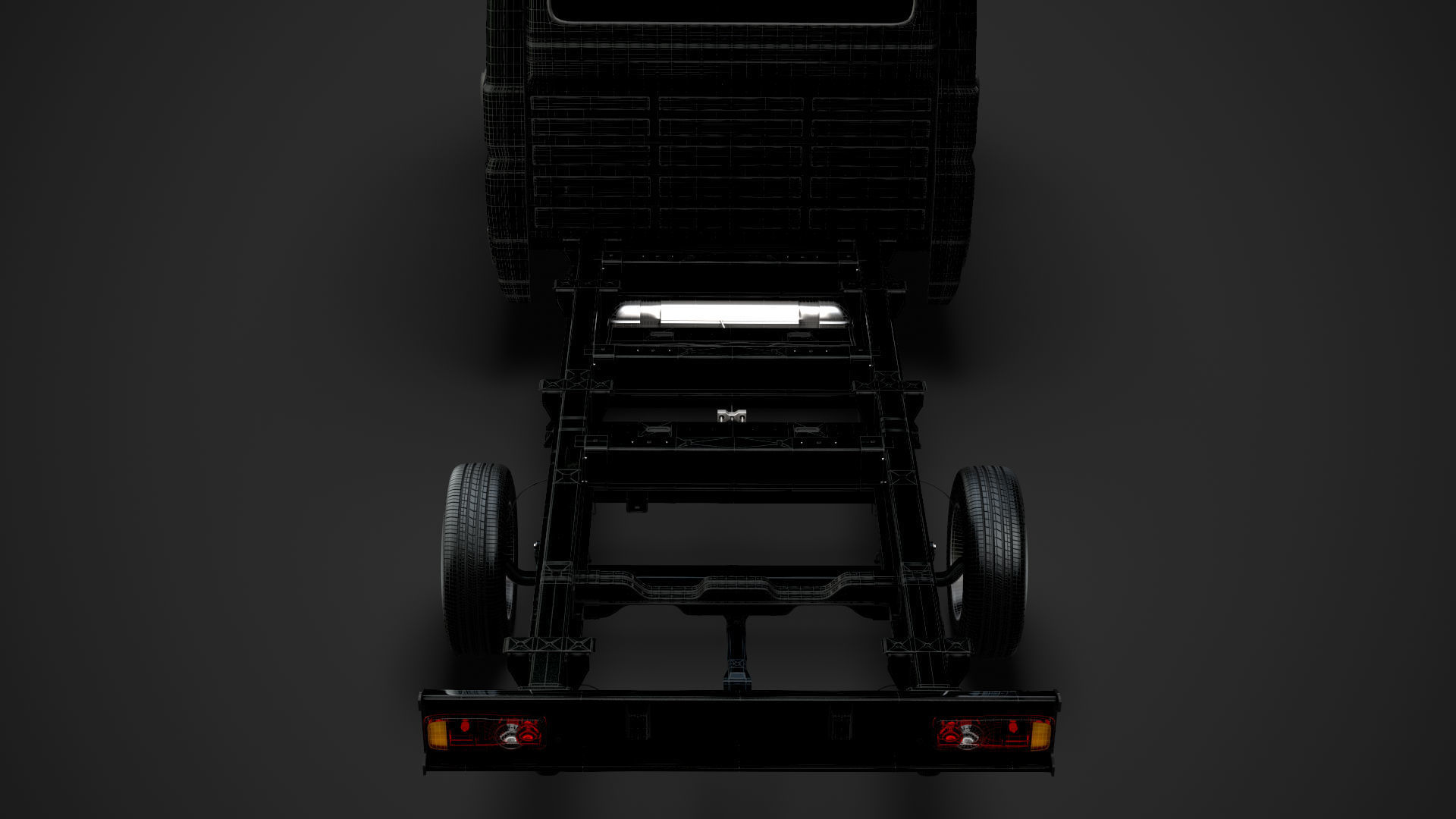 Peugeot Boxer Manager Chassis Truck Crew Cab 4035XL WB 2014 3D model_41