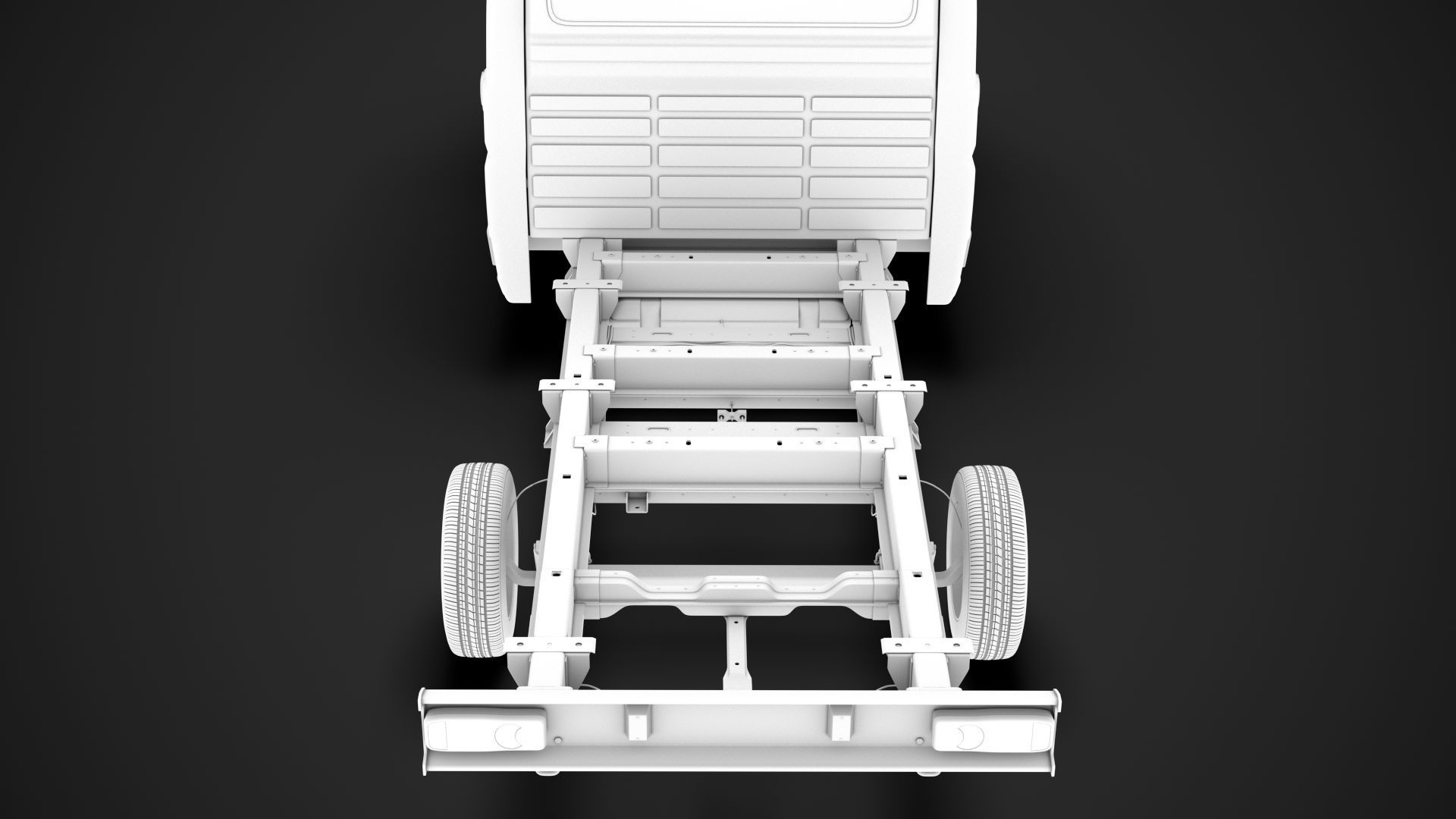 Peugeot Boxer Manager Chassis Truck Crew Cab 4035XL WB 2014 3D model_27