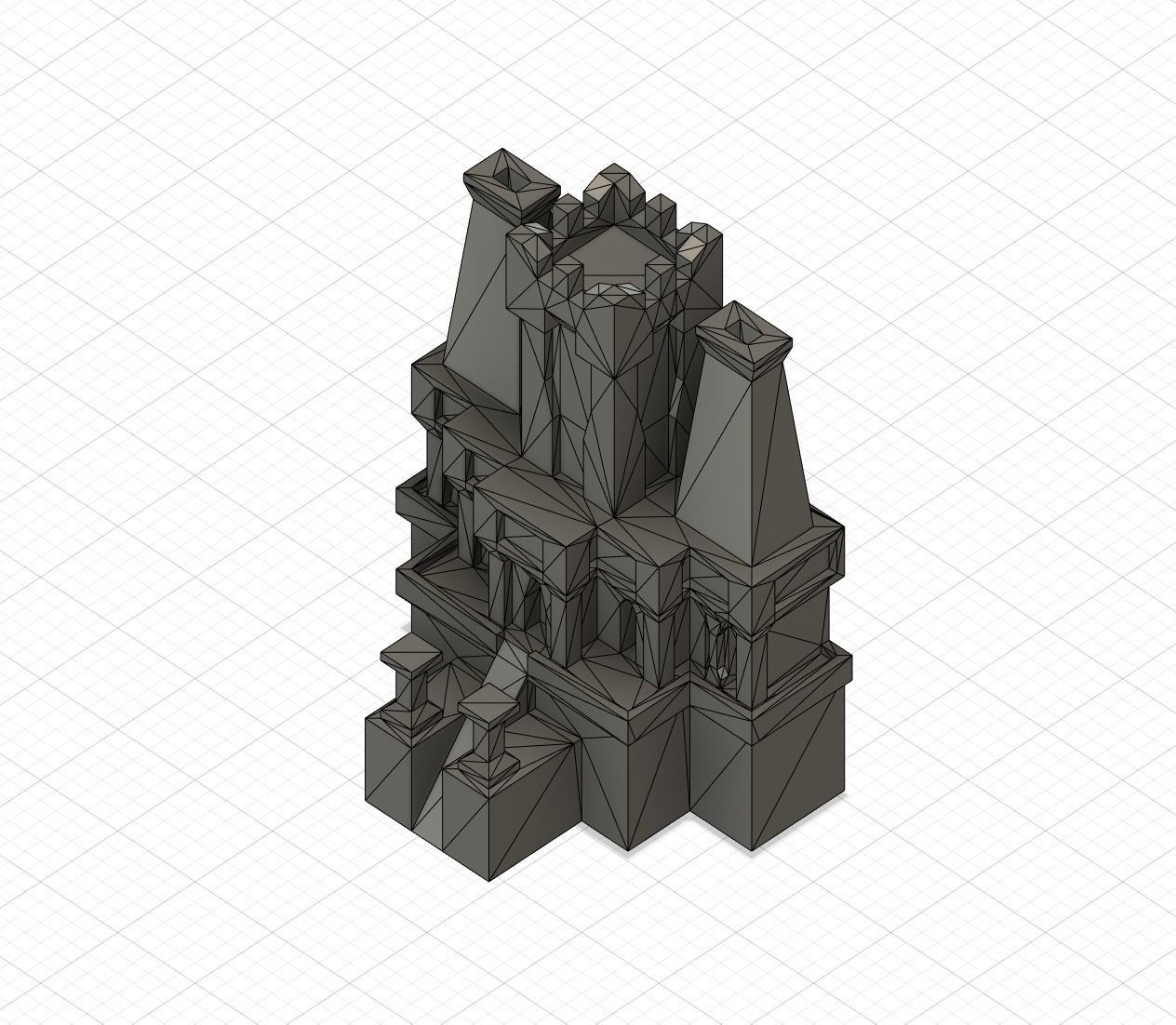 Dwarf buildings for board games 3D print model_8