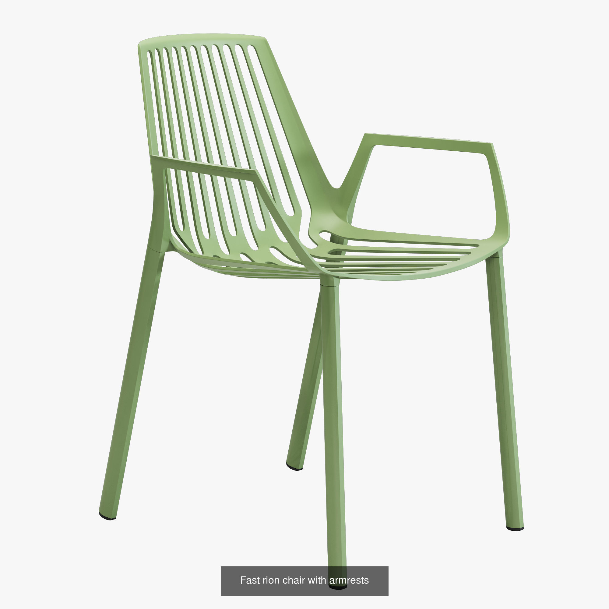 Fast rion chairs 3D Model Collection_2
