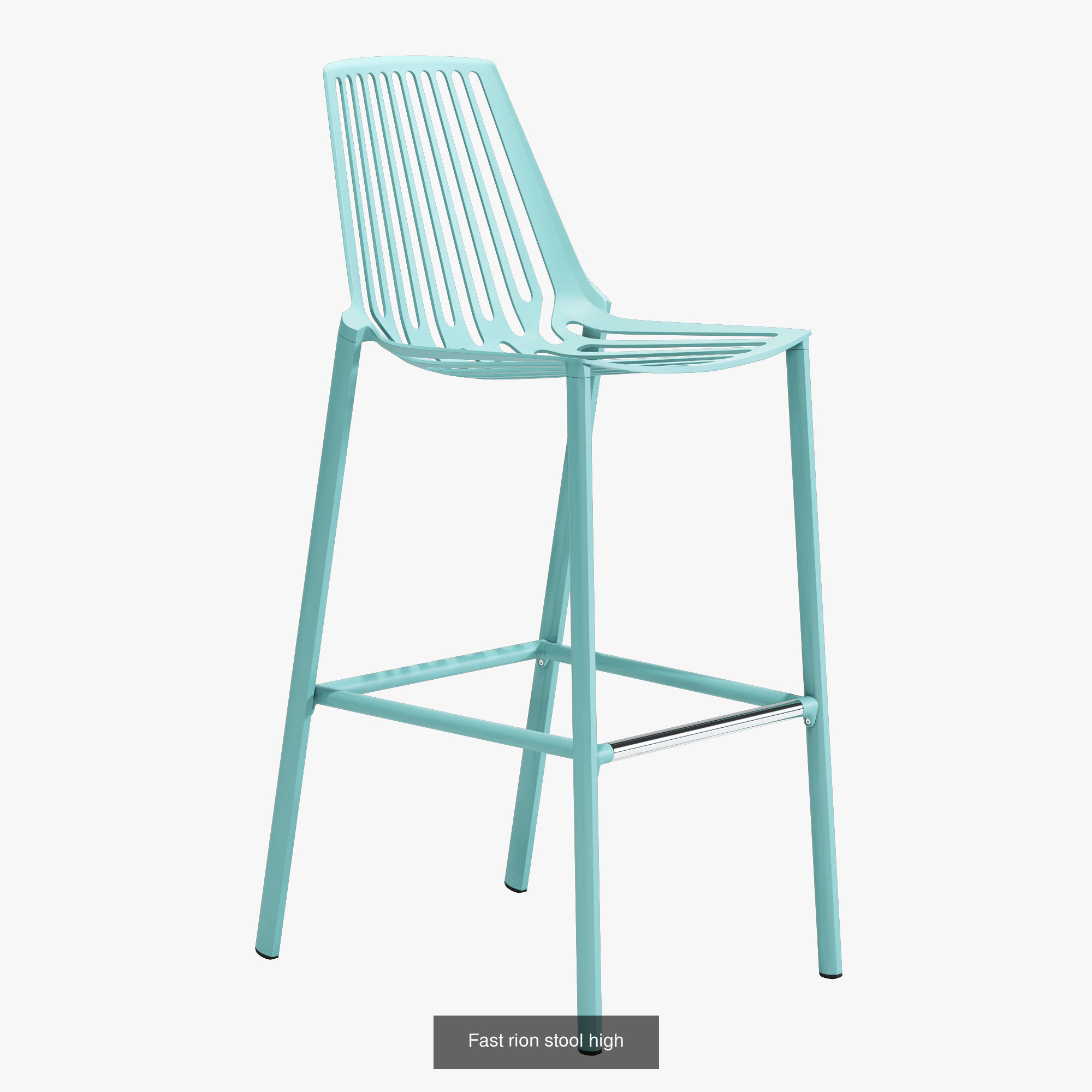Fast rion chairs 3D Model Collection_3