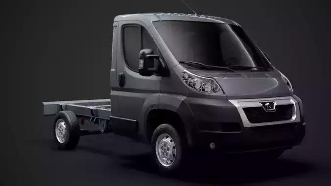 Peugeot Boxer Manager Chassis Truck Single Cab 3000WB 2014