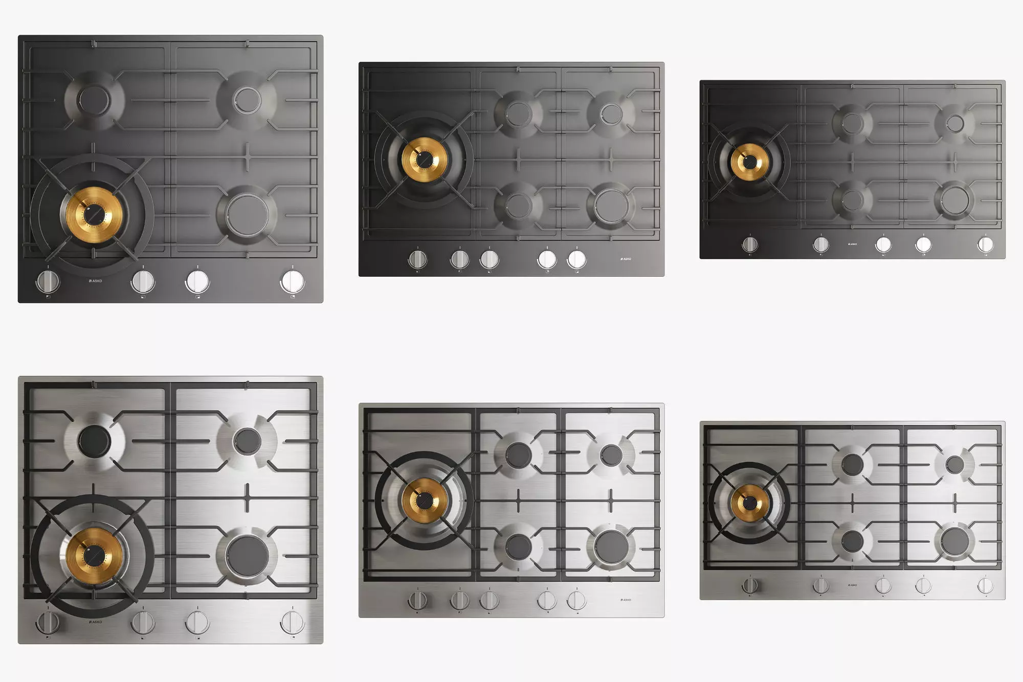 Asko  gas cooktop collection _0