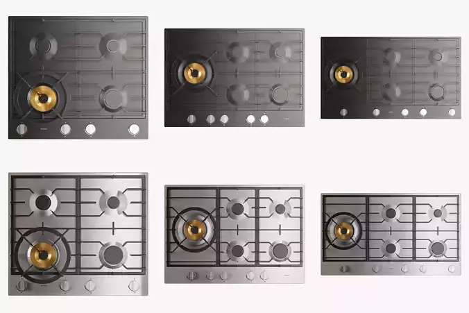 Asko  gas cooktop collection