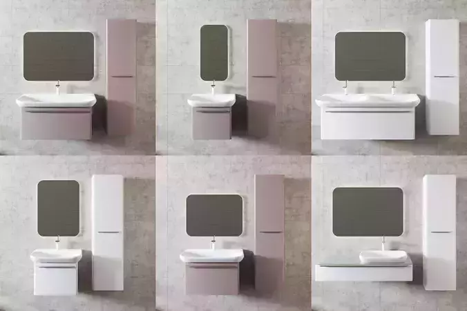 Keramag my day bathroom furniture collectio