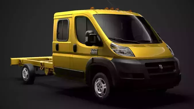 Ram Promaster Cargo Chassis Truck Crew Cab 4035XL WB 2019