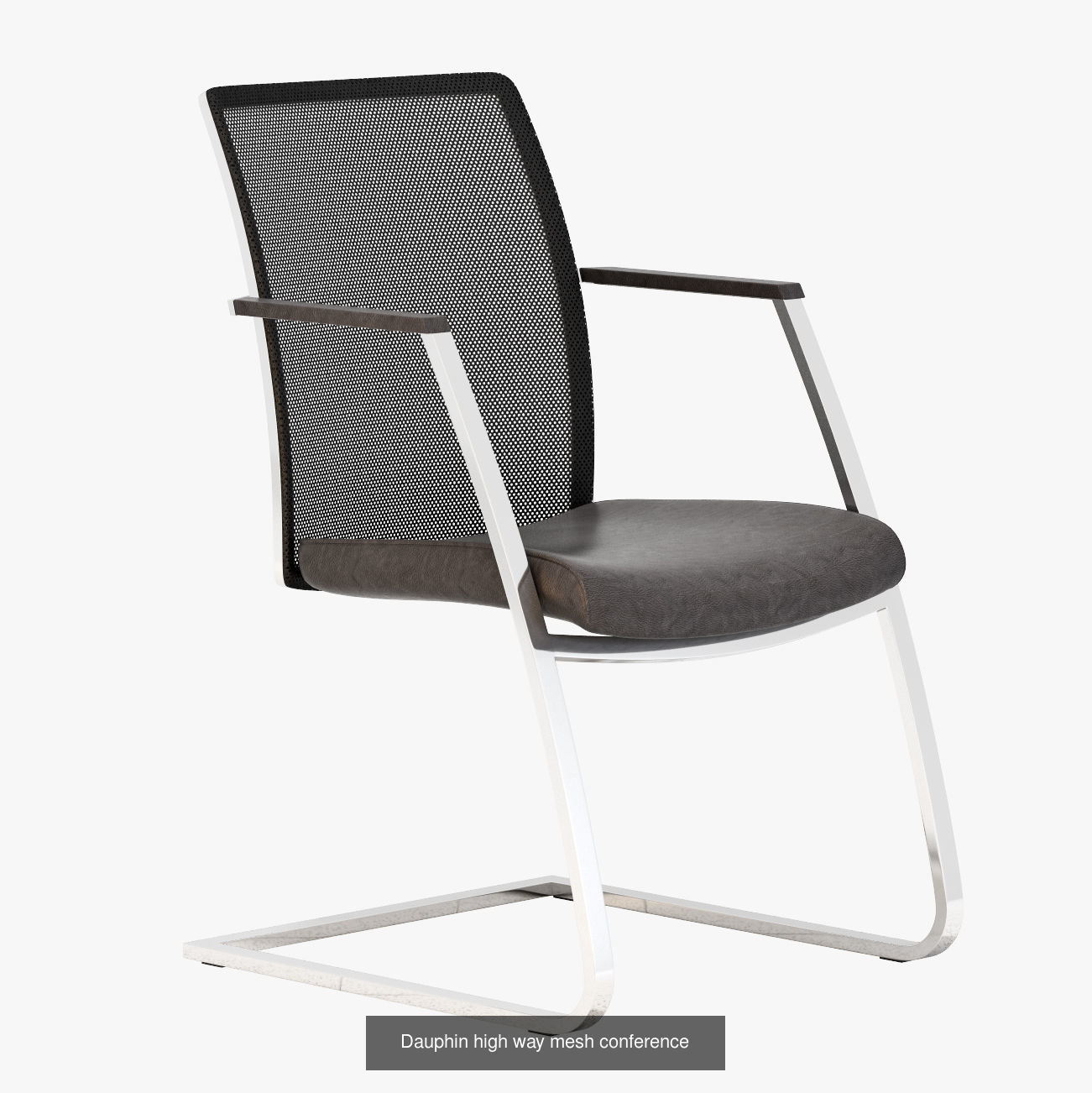 Dauphin high way office chairs 3D Model Collection_2